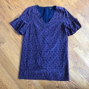 Madewell Bell Sleeve Dress Silk size 6 Short